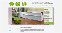 Desktop Screenshot of hno-warendorf.de